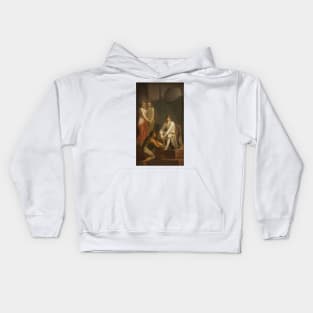 The Abolition of Adscription in 1788 by Nicolai Abildgaard Kids Hoodie